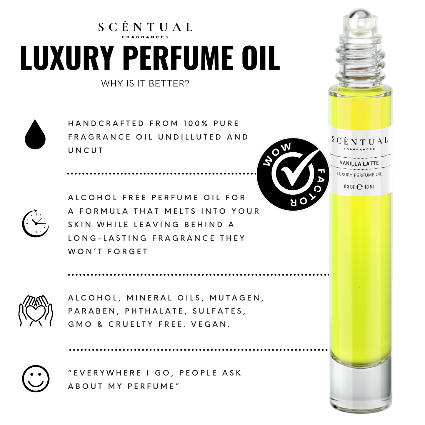 Caramel Vanilla Perfume Oil